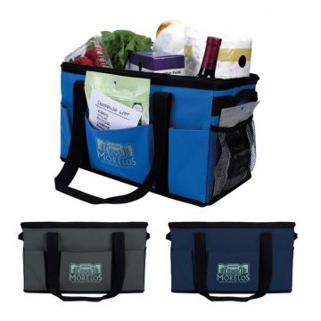 Utility Tote with Mesh Pockets